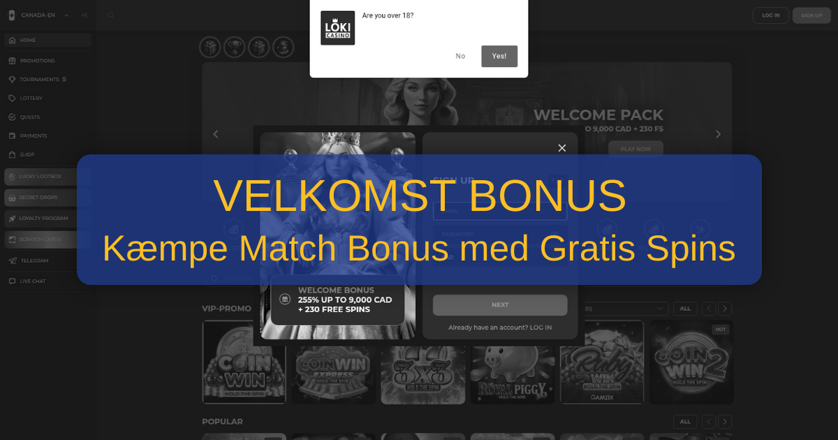 Loki Casino til danske spillere